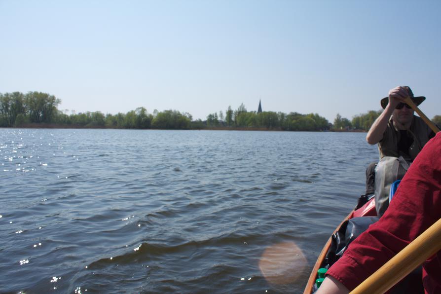 Auf dem Bützower See
