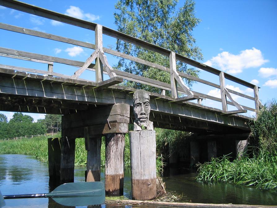 2-Männer-Brücke in Alt-Necheln
