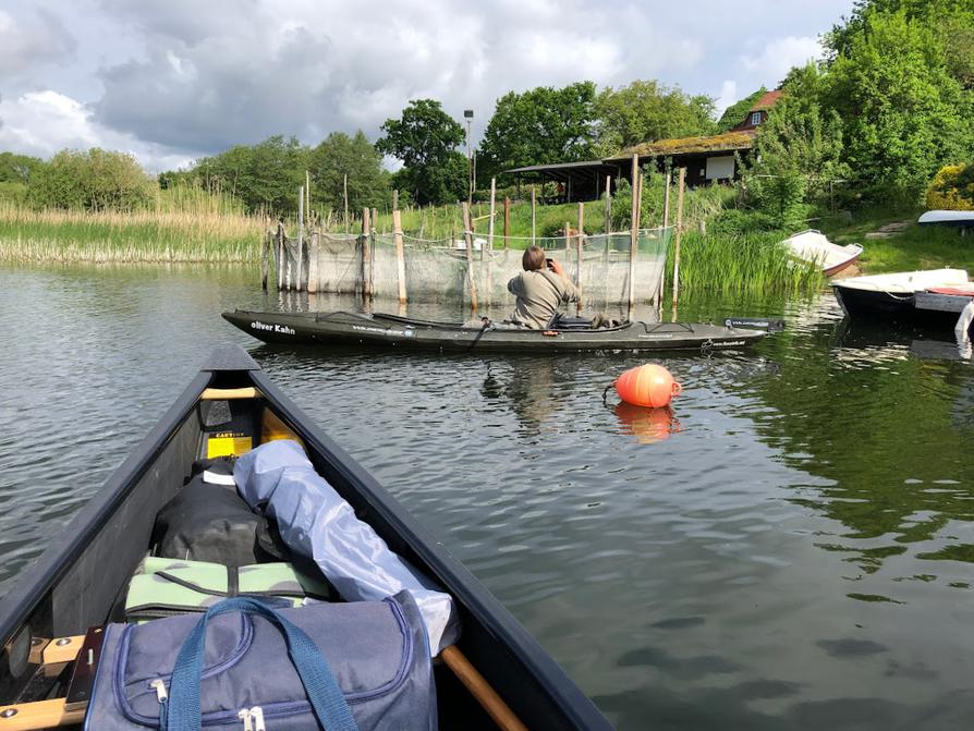 Einsetzstelle am Fuhlensee