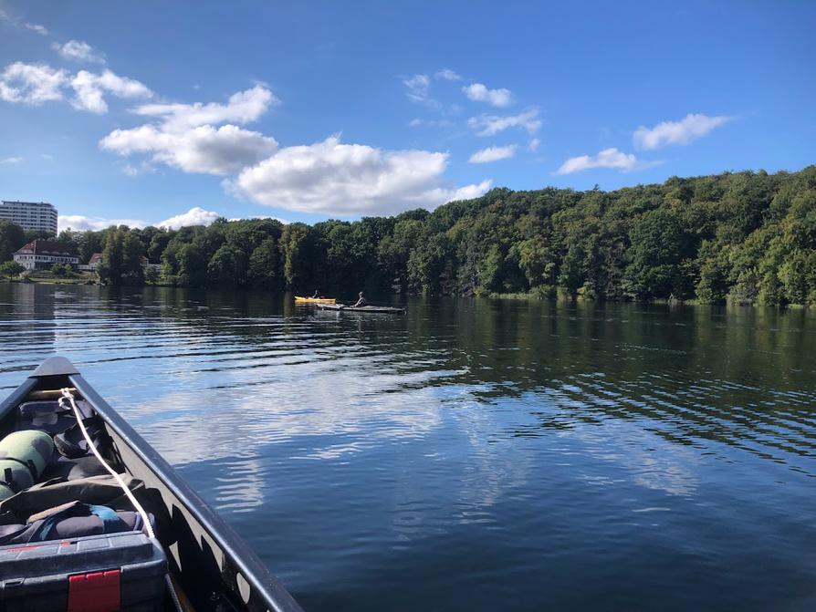 Rücktour auf dem Höftsee