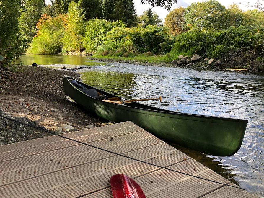 nächste Pause in Preetz am Anleger der Mühlenau