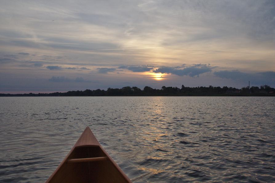 Müritz bei Sonnenaufgang