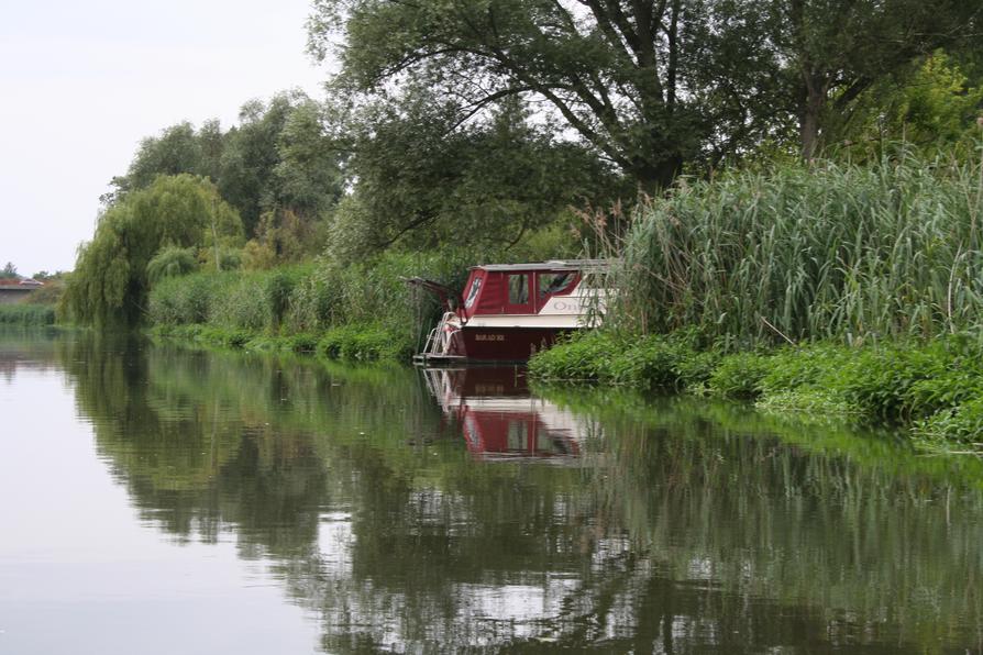 gastfreundliche Leute mit eigenem kleinen Hafen in Schiffmühle