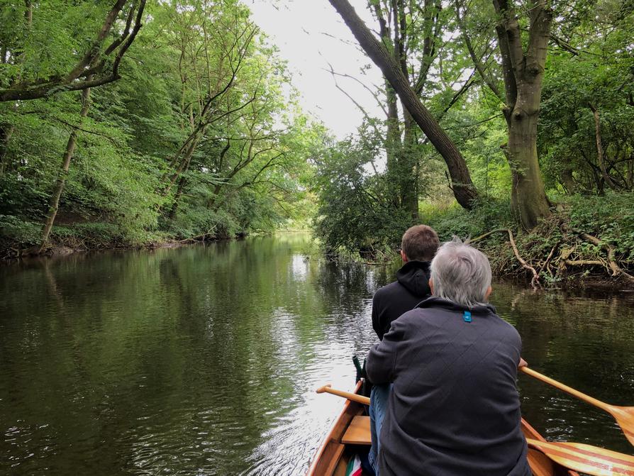 Auf der Schwentine zwischen Brache und dem Kronsee