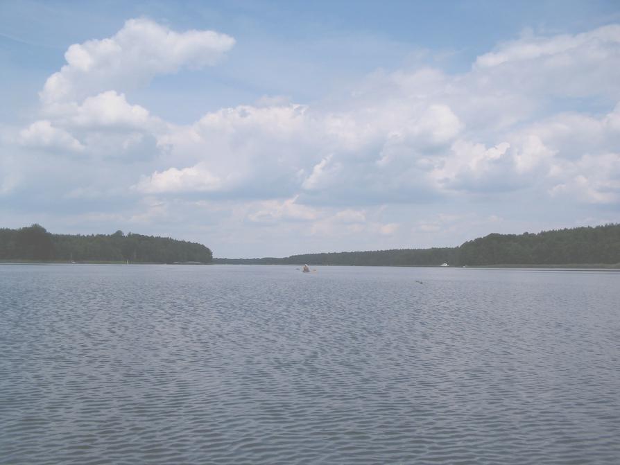 wieder im Leppinsee angekommen