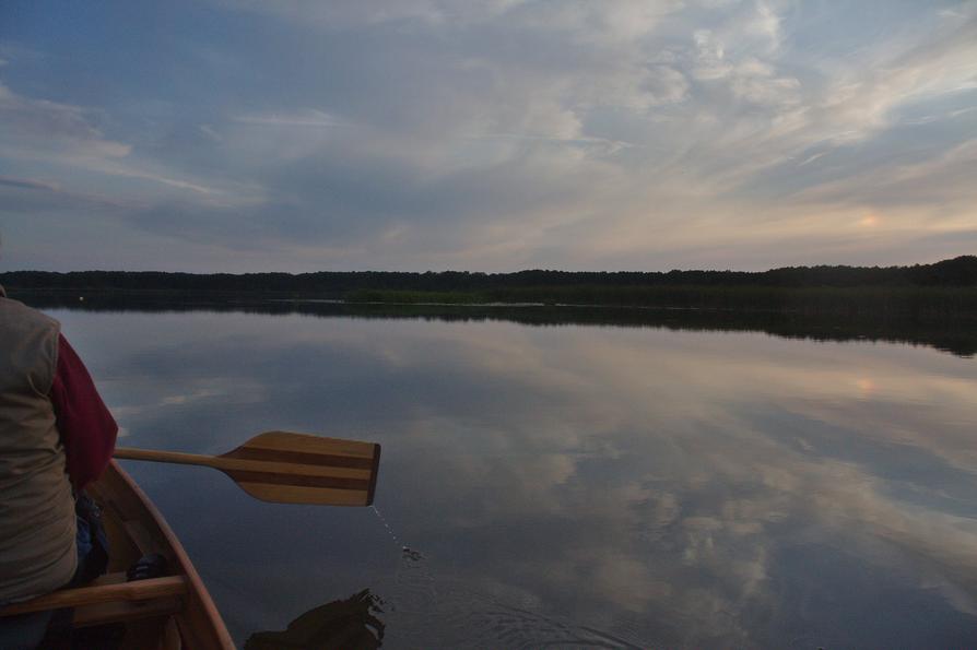 Abend auf dem Mickowsee