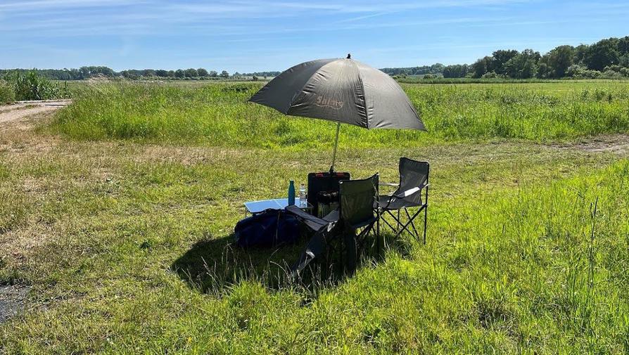 Picknickpause an der Warnow