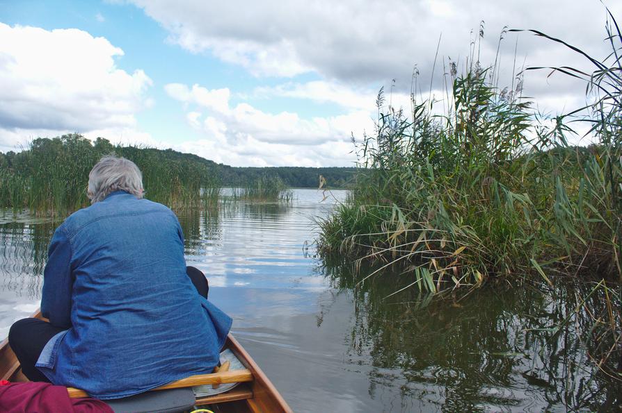 vor dem Binnensee bei Groß Raden