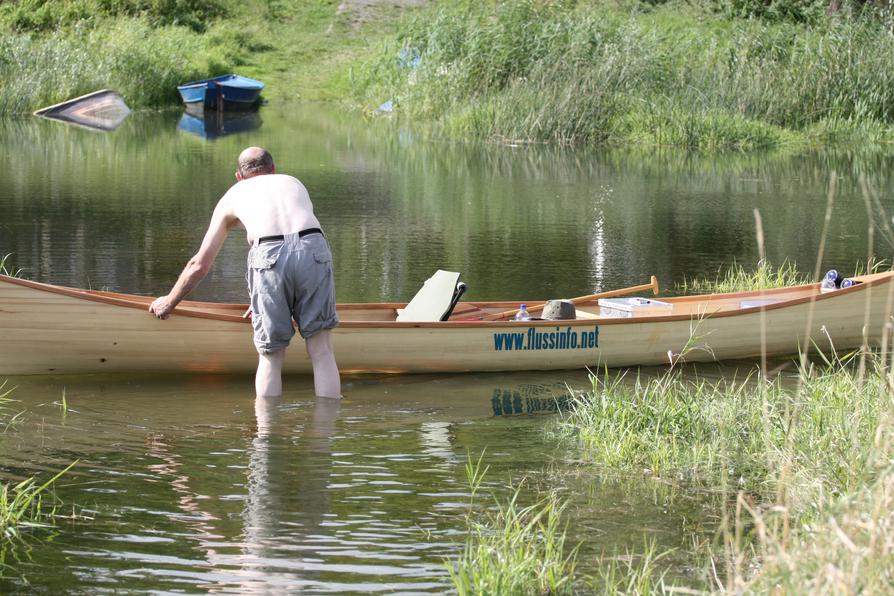 Lagune bei Lebus