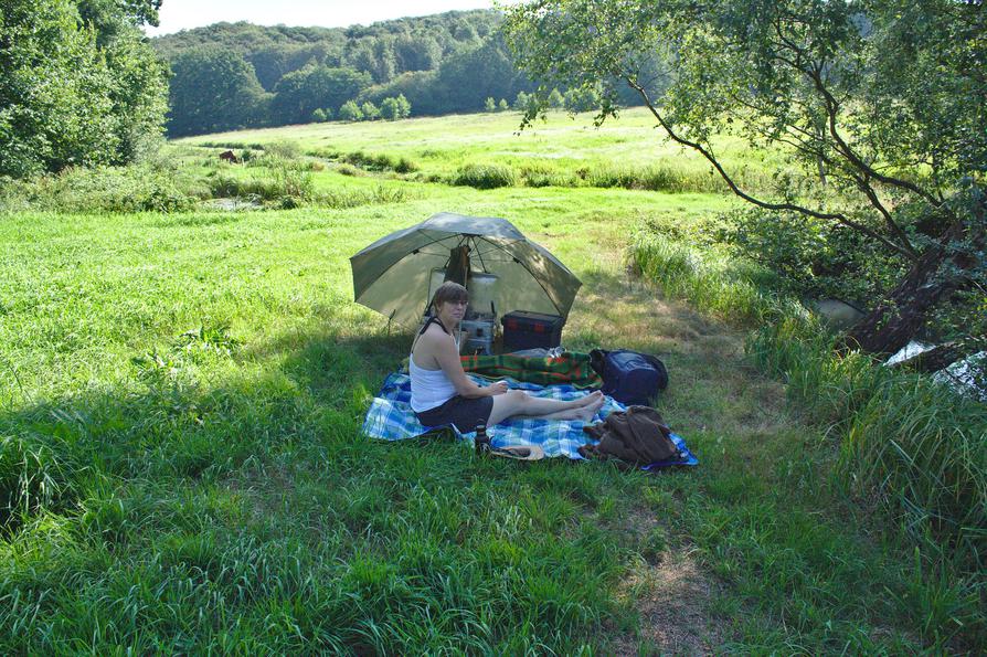 Picknick an der Eider