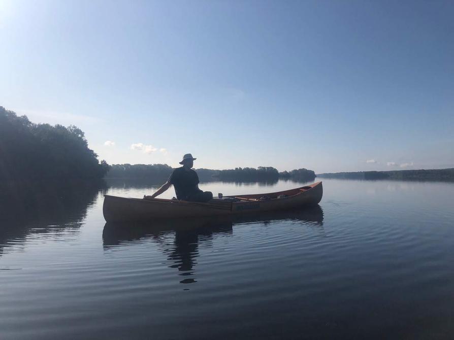 Gegenlichtspiel auf dem Großen Plöner See