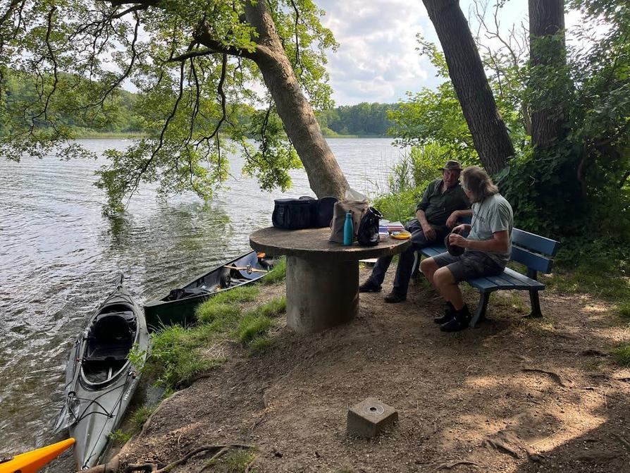 Pause am Höftsee