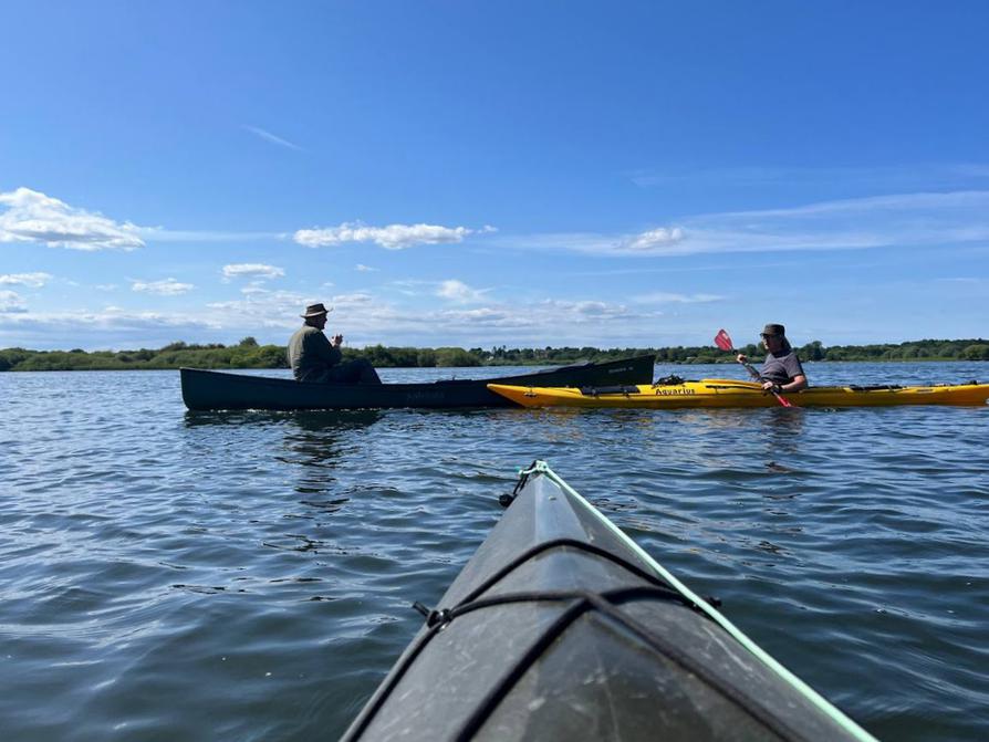 mitten auf dem Lanker See