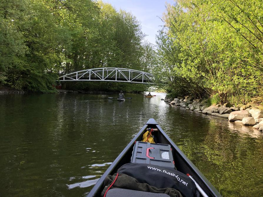 Wanderwegbrücke in Preetz