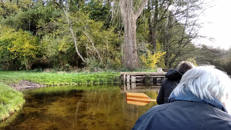 Pause an der Pferde-Badestelle Bredeneek