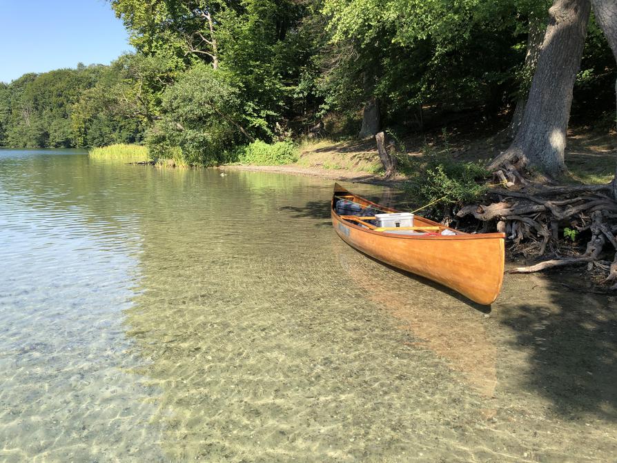 an der Badestelle Ziegenwiese