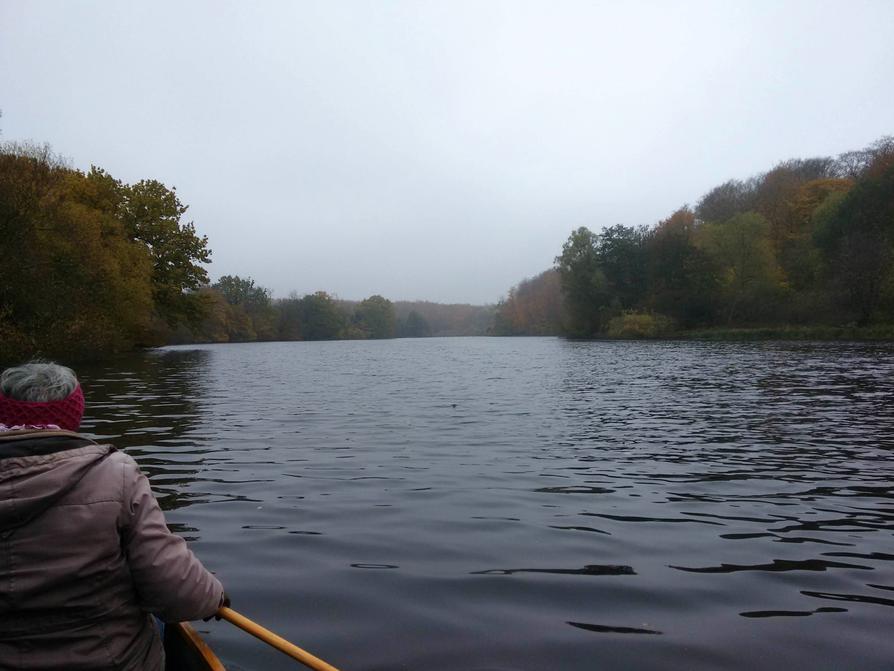 auf dem Rosensee bei Schwentinental