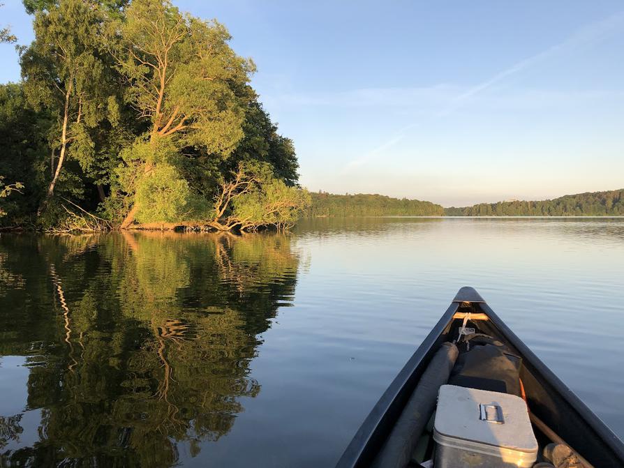 Auf dem Behler See bei Adlerhorst / Timmdorf