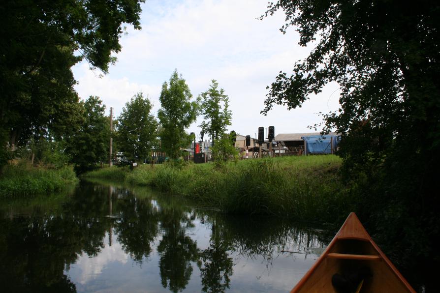 Bahnmuseum Letschin am Letschiner Hauptgraben