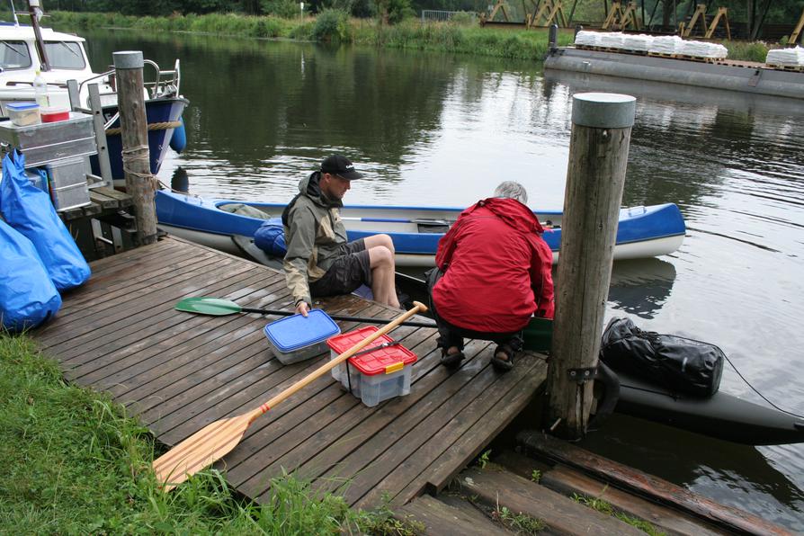 Wasserwanderrastplatz Fresenbrügge, Kanuanleger