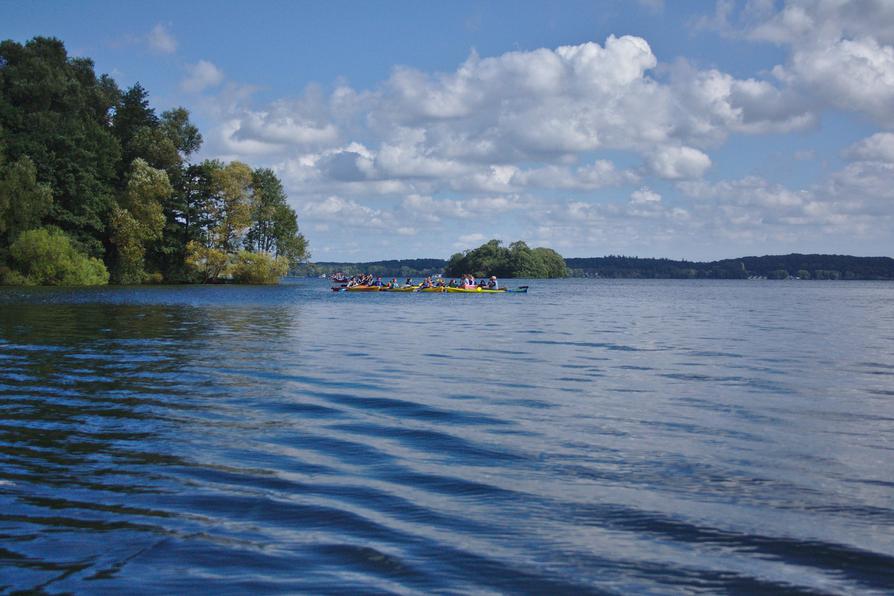 Wasserwanderer auf dem Großen Plöner See