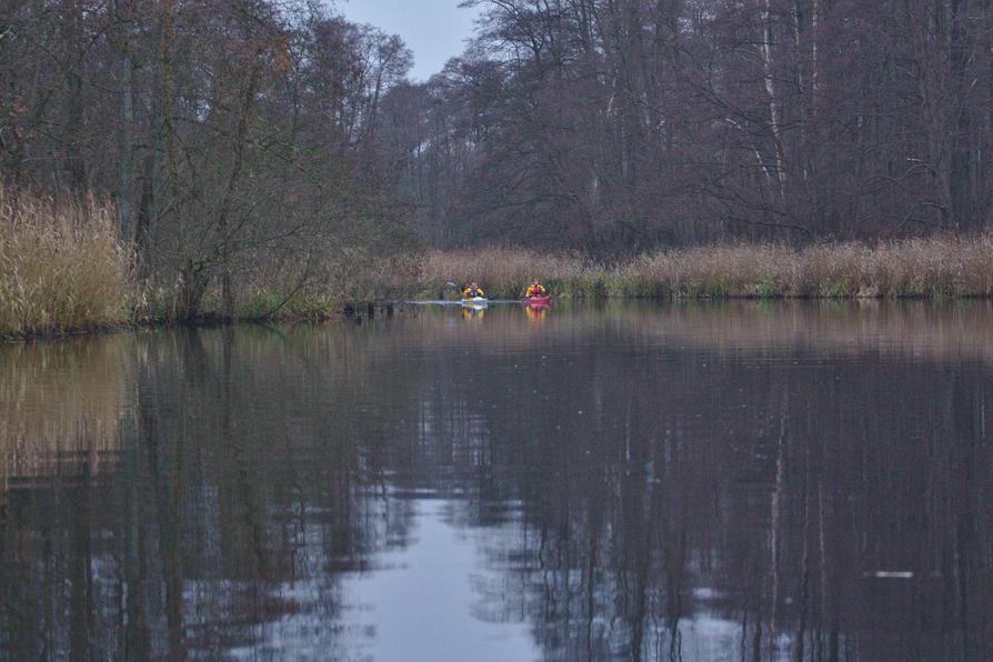 Paddler auf der Schwentine