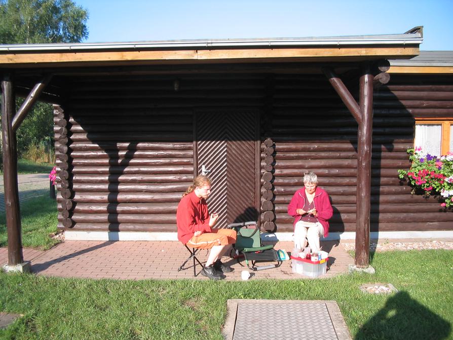 Frühstück in der Sonne