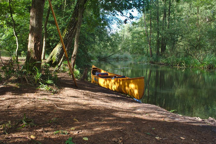 Eine kleine Pause an der Mildenitz