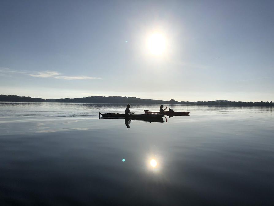 auf dem Behler See