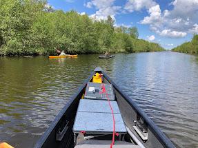 Auf dem Trebelkanal