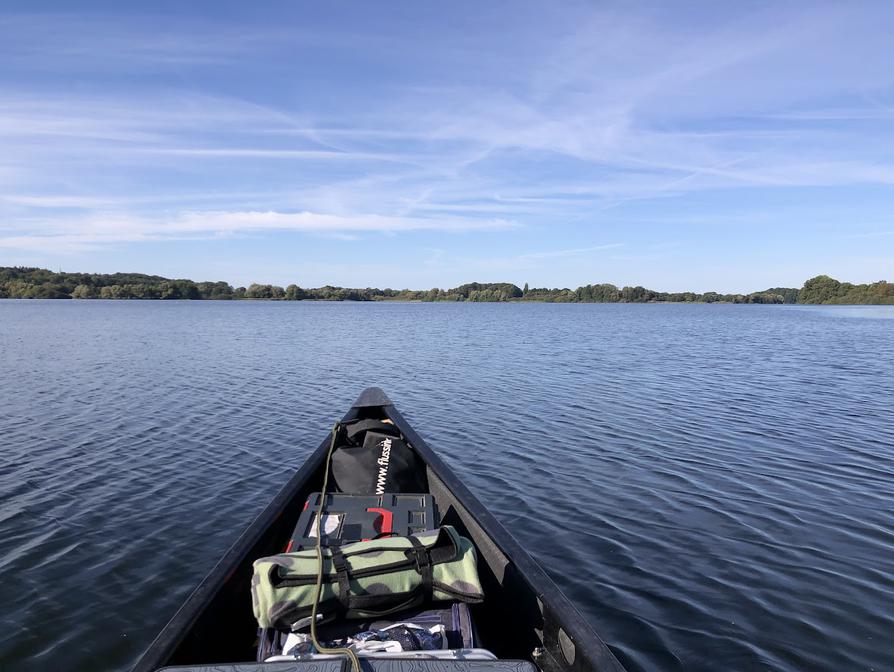 auf dem Kleinen Plöner See