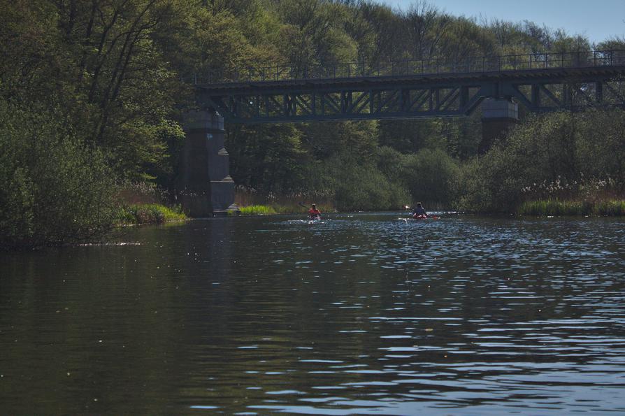 Eisenbahnbrücke in Oppendorf