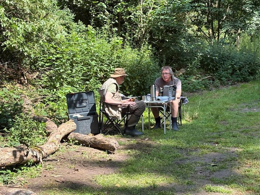 Pause bei Flüggendorf