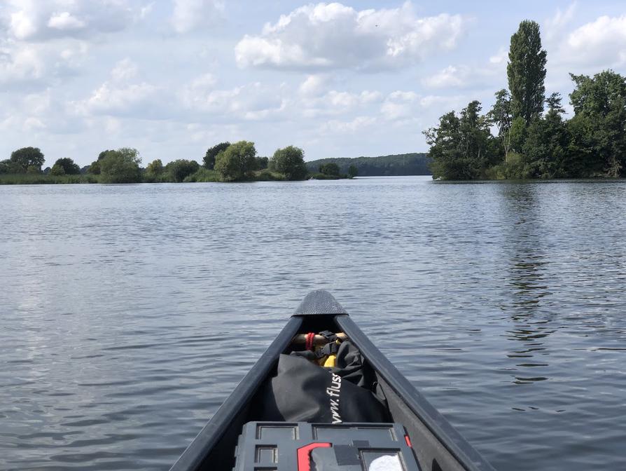 auf dem Langensee bei Timmdorf