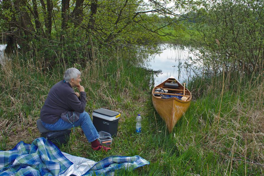 Pause an der Schwentine