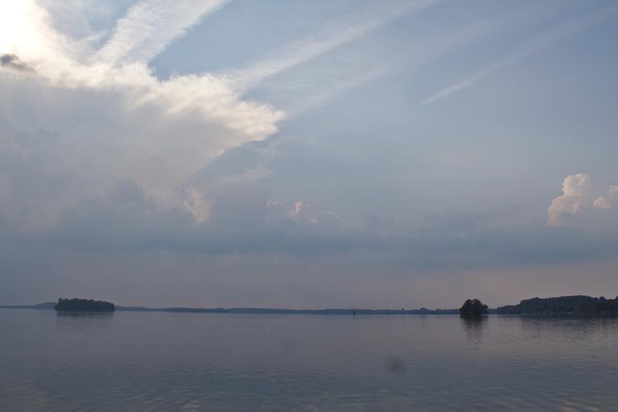 Gewitterstimmung auf dem Großen Plöner See