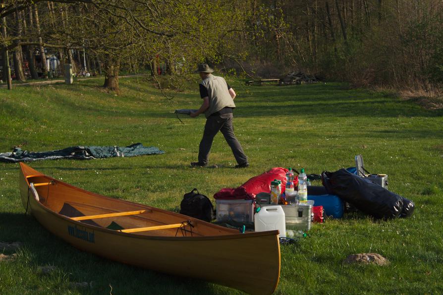 Ankunft im Sandgartencamp