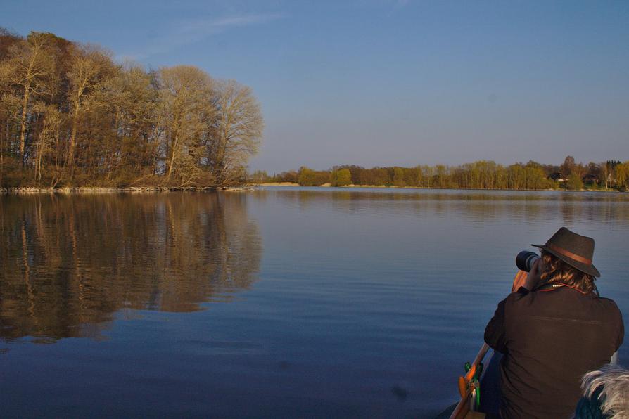 Abendstimmung auf dem Kleinen Plöner see