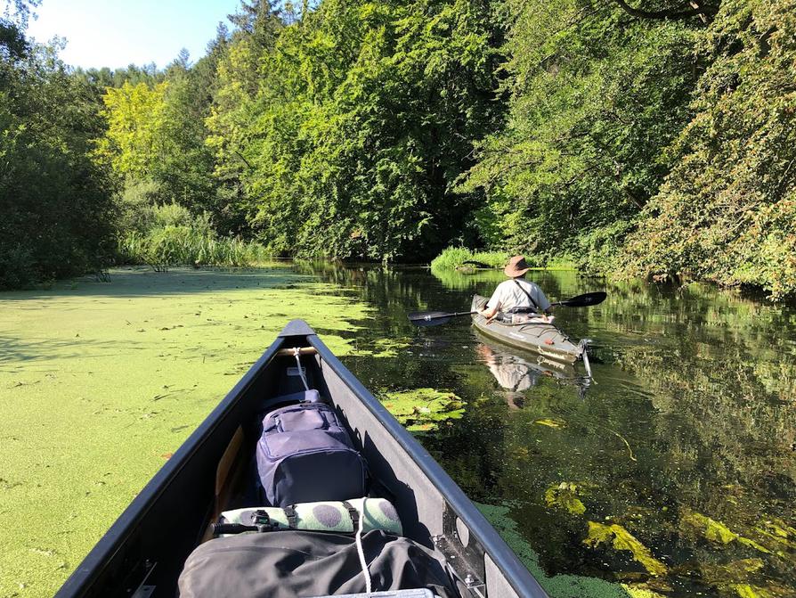 auf der Schwentine bei Rastorf