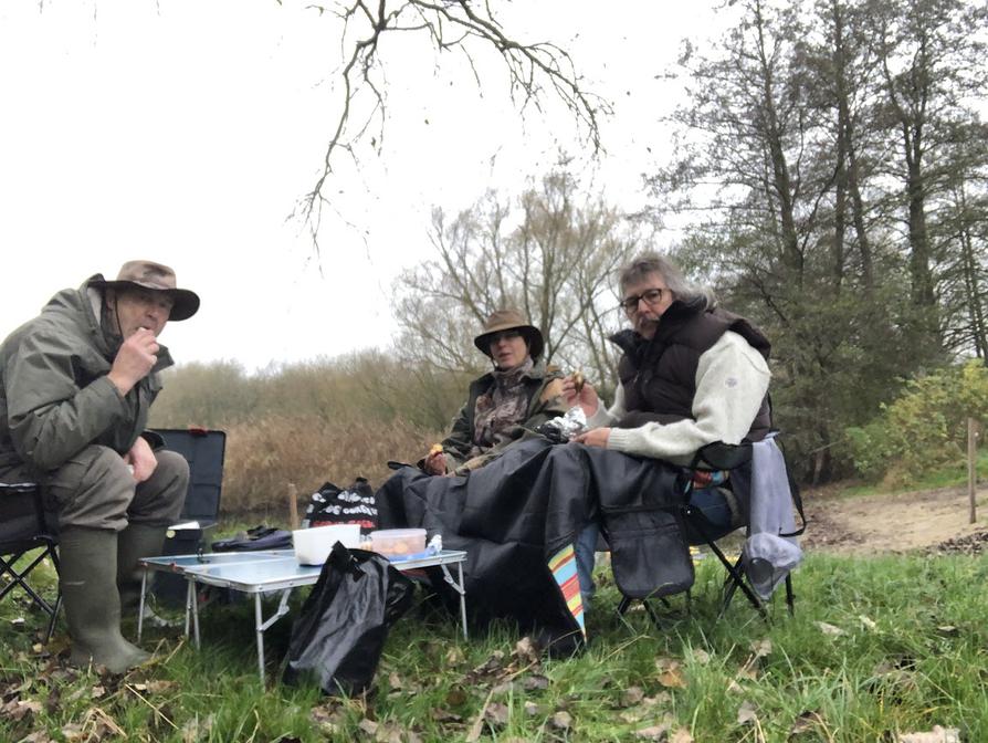 Pause an der Pferdebadestelle Bredeneek