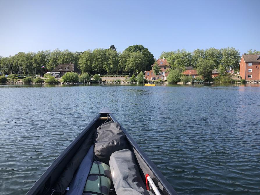 Kurs auf die Einsetzstelle zurück