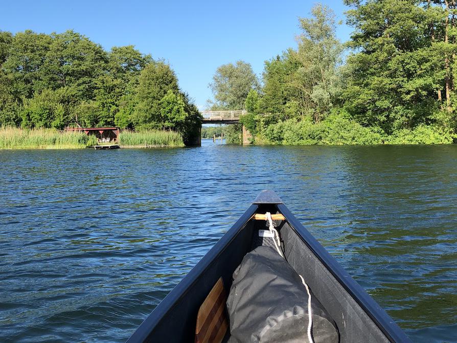 Durchfahrt vom Langensee in den Dieksee