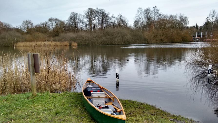 Kanueinsetzstelle am Kirchsee