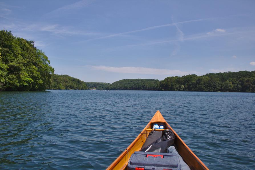 Rücktour auf dem Schmalen Luzin