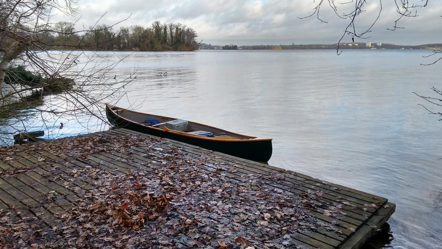 anlegen am Langen Warder