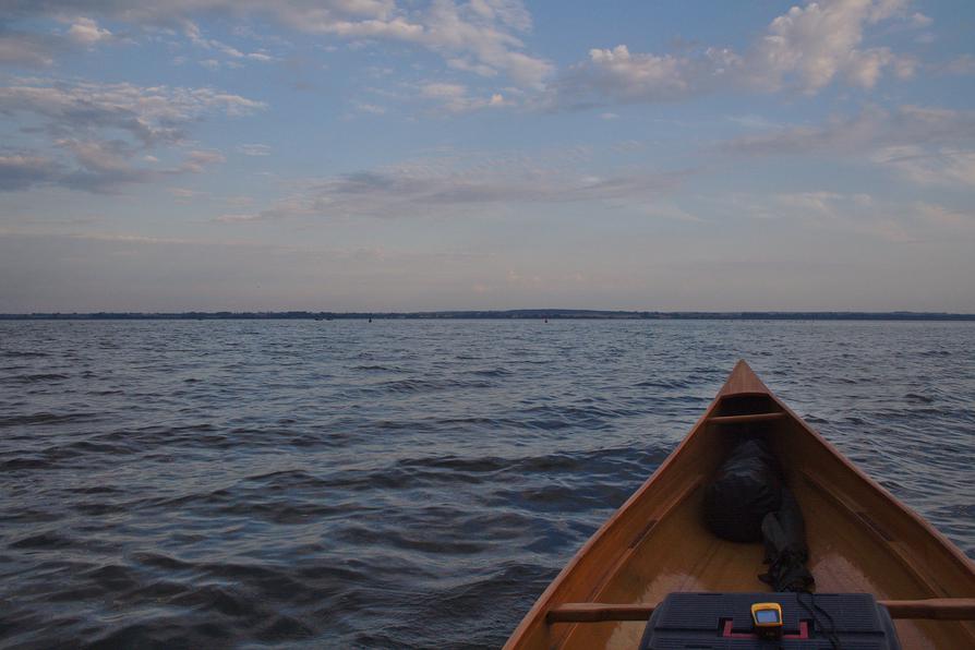 auf dem Kummerower See bei Neukalen