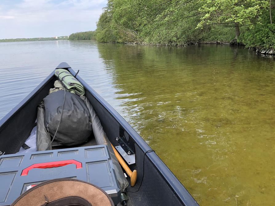 Flachstelle bei der Insel Olsborg