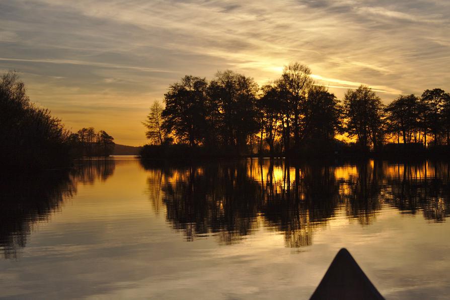 Blick zur Ascheberger Bucht im Großen Plöner See