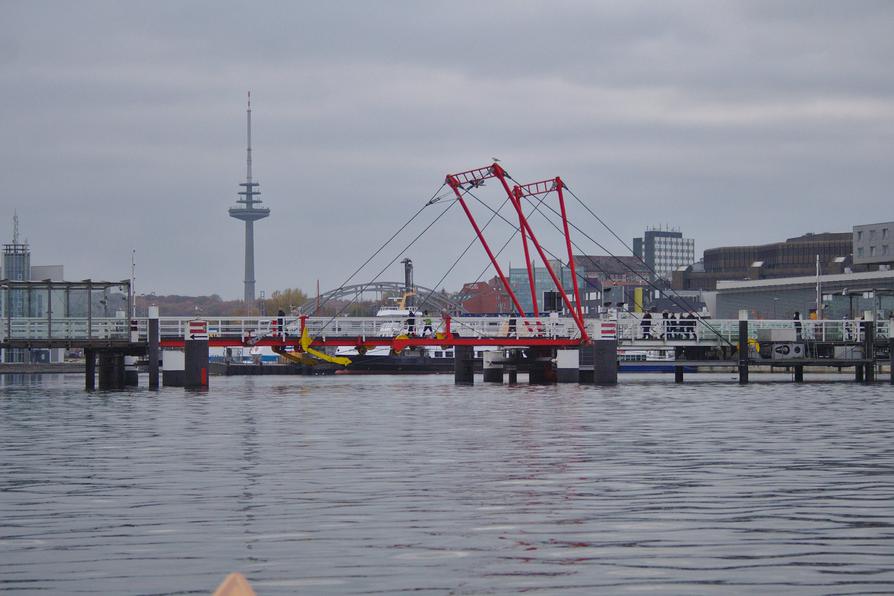 die Hörn-Brücke in Kiel