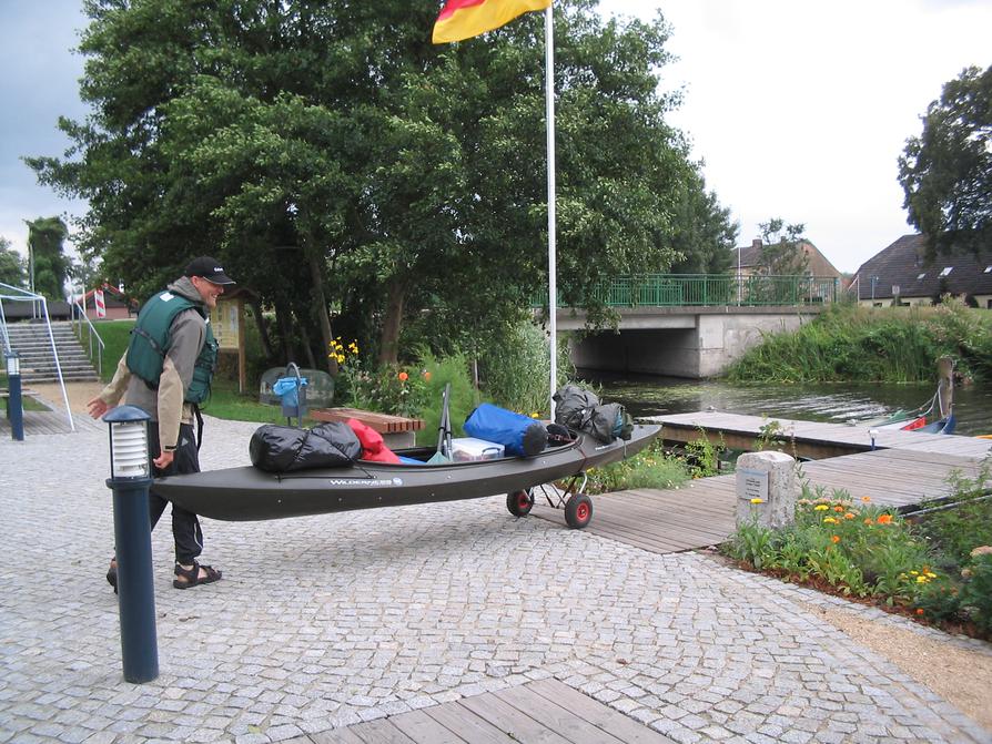 Auschecken beim WWR Langer Trödel